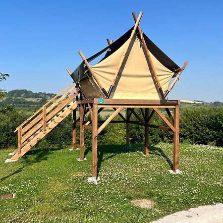 Camping Domaine Saane Et Mer Quiberville エクステリア 写真