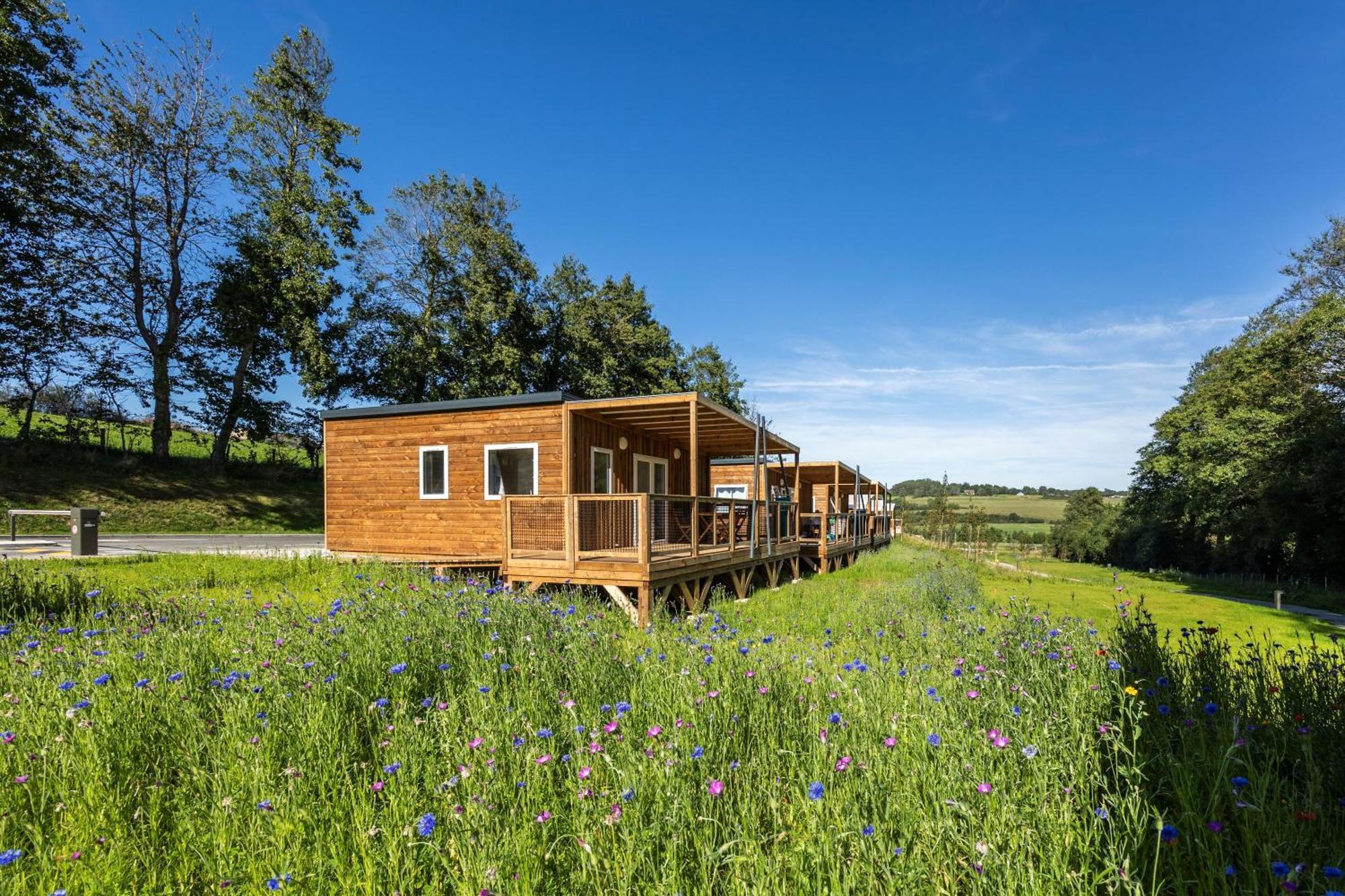 Camping Domaine Saane Et Mer Quiberville エクステリア 写真