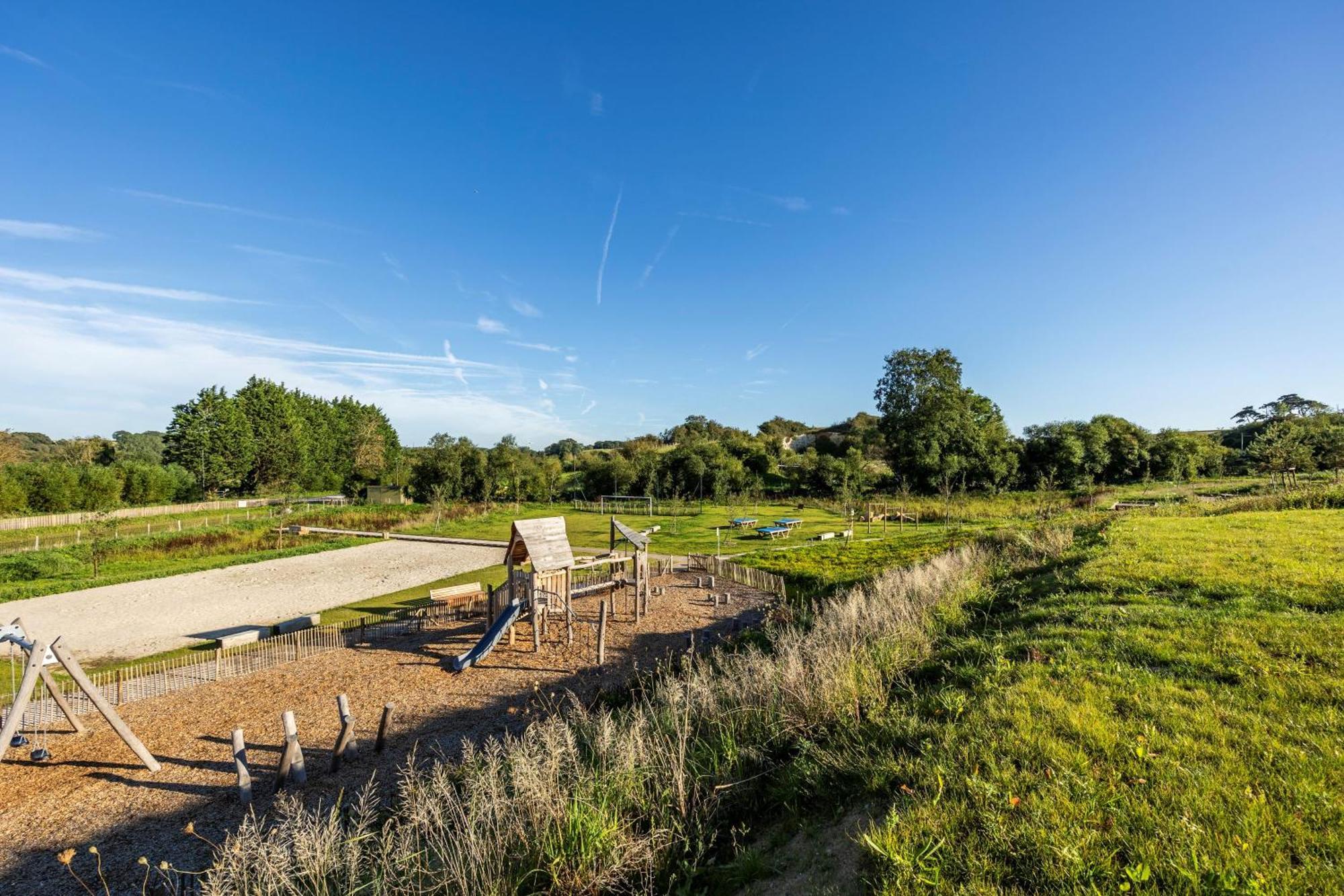 Camping Domaine Saane Et Mer Quiberville エクステリア 写真