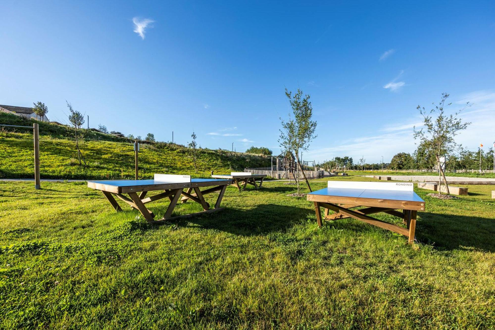 Camping Domaine Saane Et Mer Quiberville エクステリア 写真