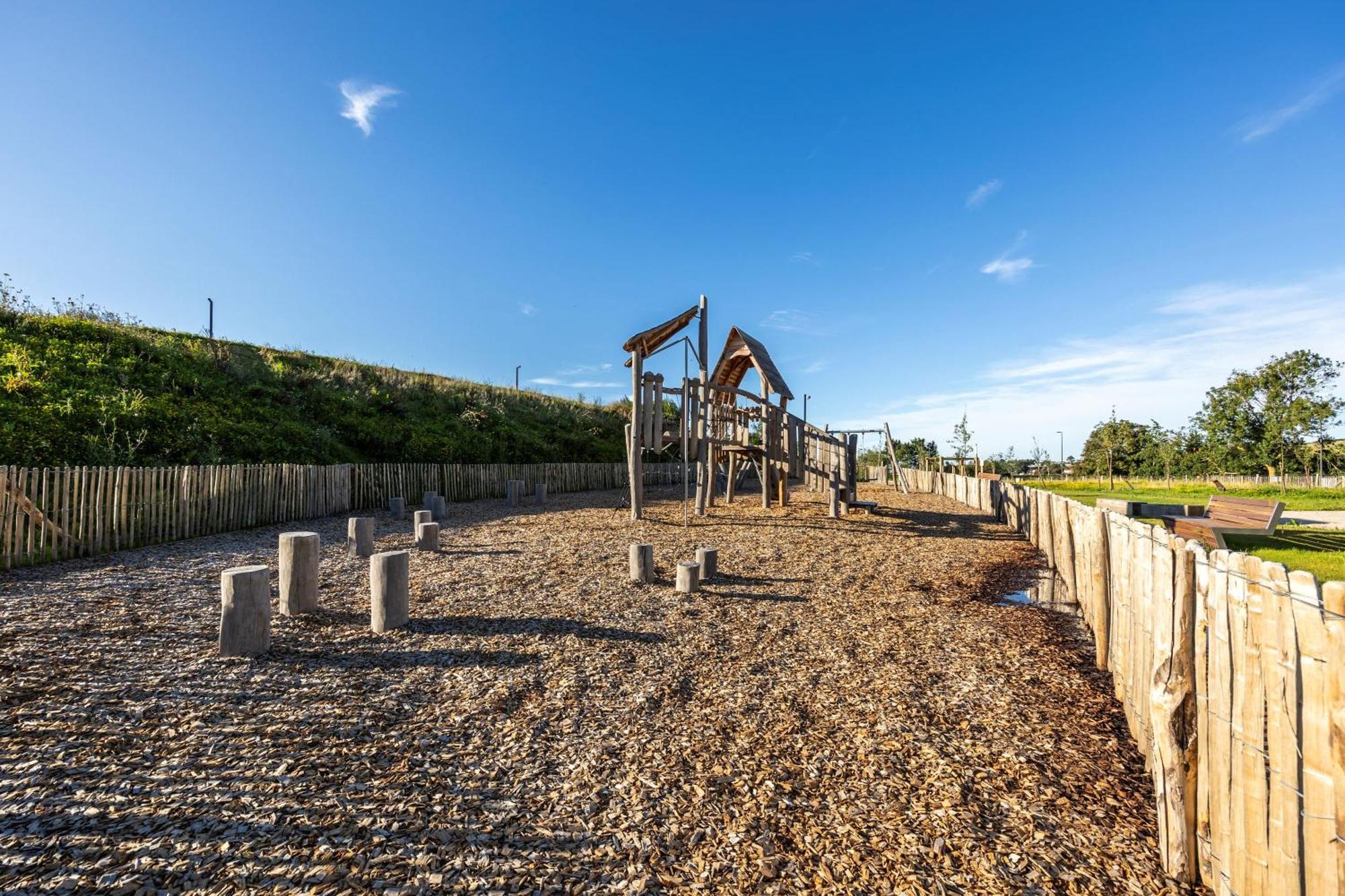 Camping Domaine Saane Et Mer Quiberville エクステリア 写真